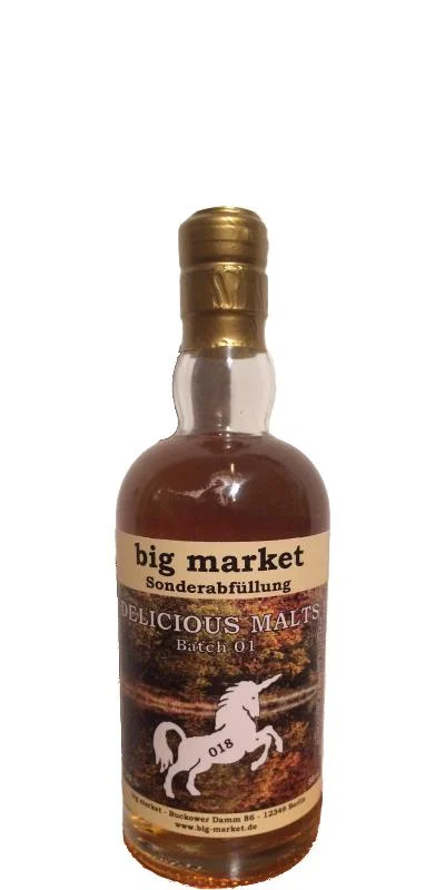 Delicious Malts Batch 01 BM Sonderabfüllung Nr. 018 | 500ML - Whiskey