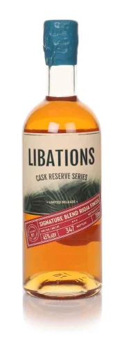 Libations Signature Blend Rioja Finish Bottled 2023 Cask Reserve Series No.2 Rum | 700ML
