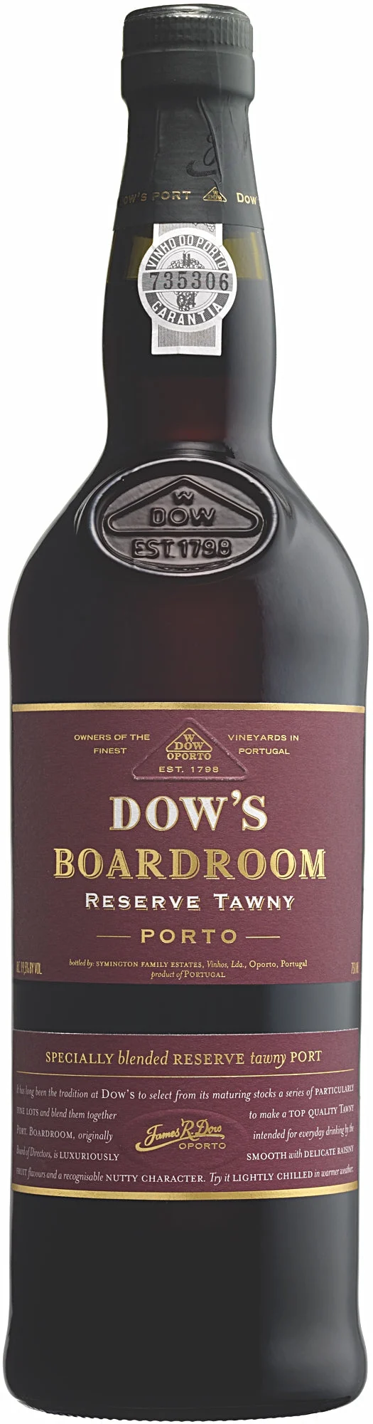 Dow's | Reserve Tawny Boardroom Port - NV