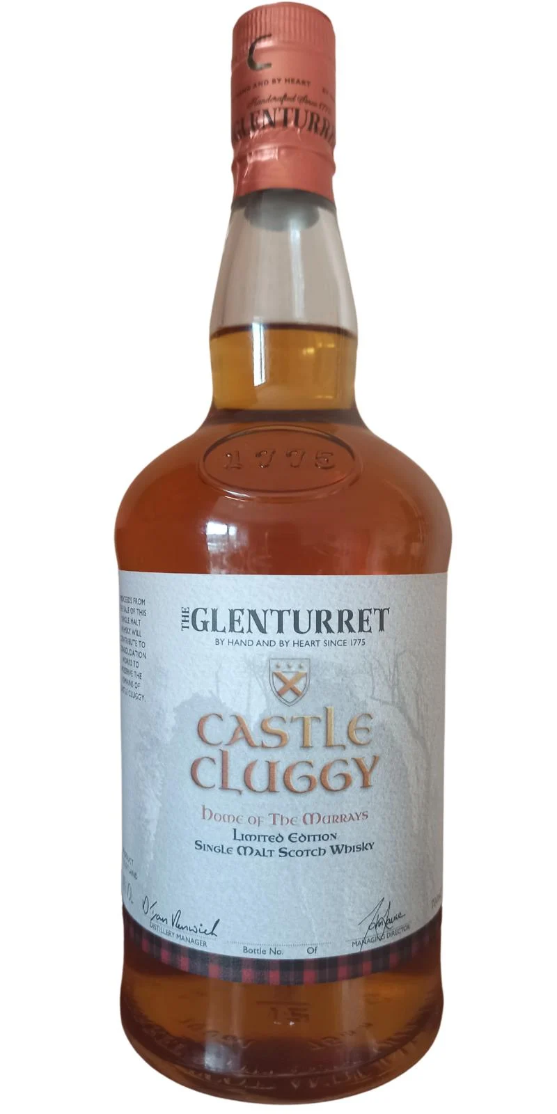 Glenturret Castle Cluggy Charitable 2019 Release Single Malt Scotch Whisky | 700ML - Whiskey