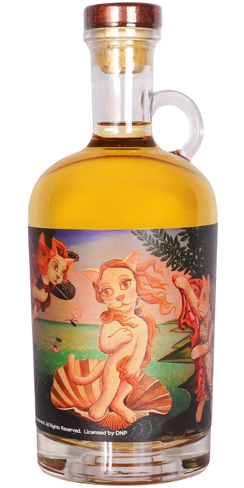 Glen Elgin 2009 (The Whiskyfind) The Cat Gallery 12 Year Old Scotch Whisky | 700ML - Whiskey