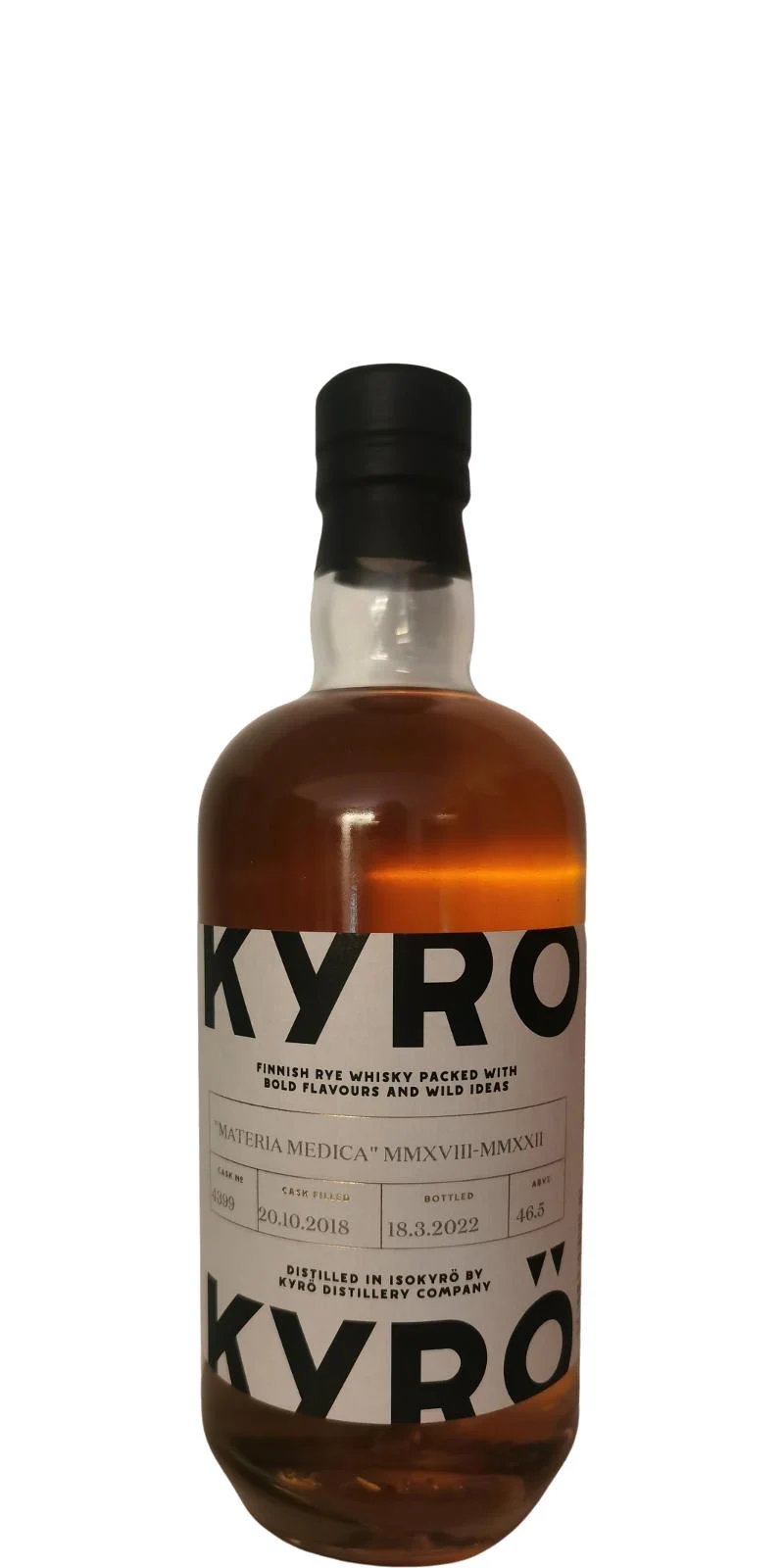 Kyro 2018 Materia Medica MMXVIII-MMXXII Whisky | 500ML