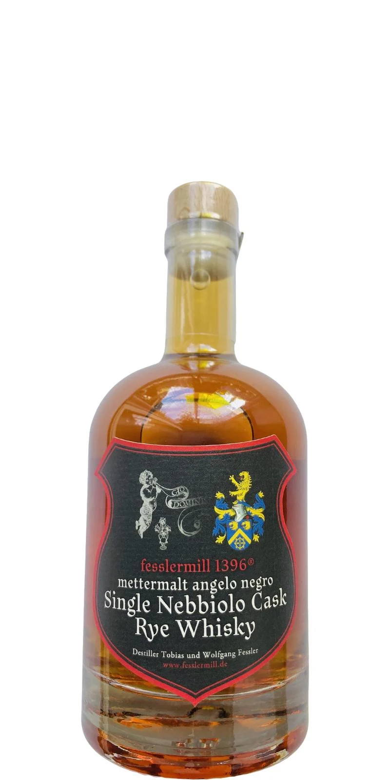 Mettermalt 2018 Angelo Negro Single Nebbiolo Cask Rye Whisky | 500ML - Whiskey