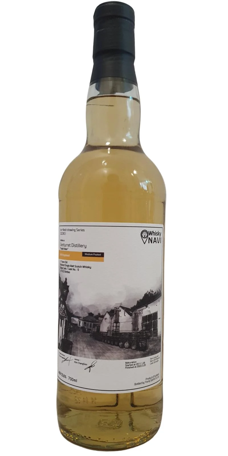 Glenturret 2011 (Whisky Navi) 11 Year Old Single Malt Scotch Whisky | 700ML - Whiskey