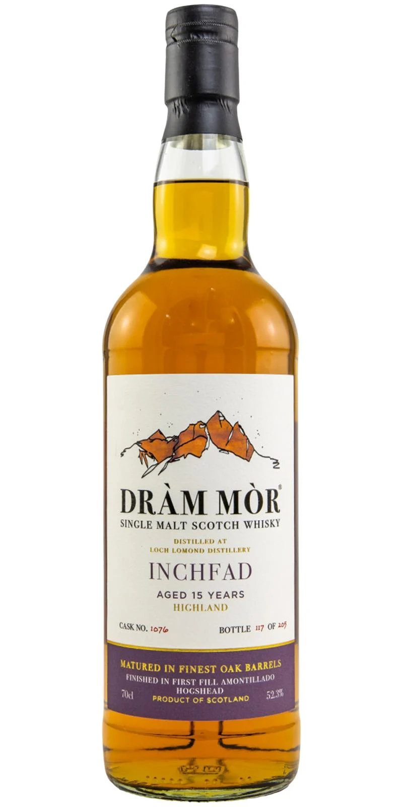 Inchfad 2007 (Dràm Mòr) Scotch Whisky | 700ML - Whiskey