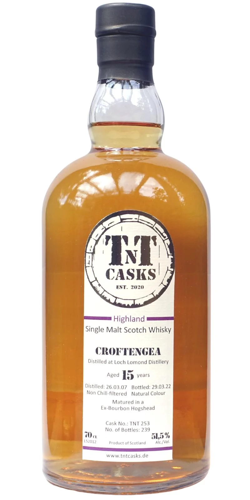 Croftengea 2007 (TnT-Casks) 15 Year Old Scotch Whisky | 700ML