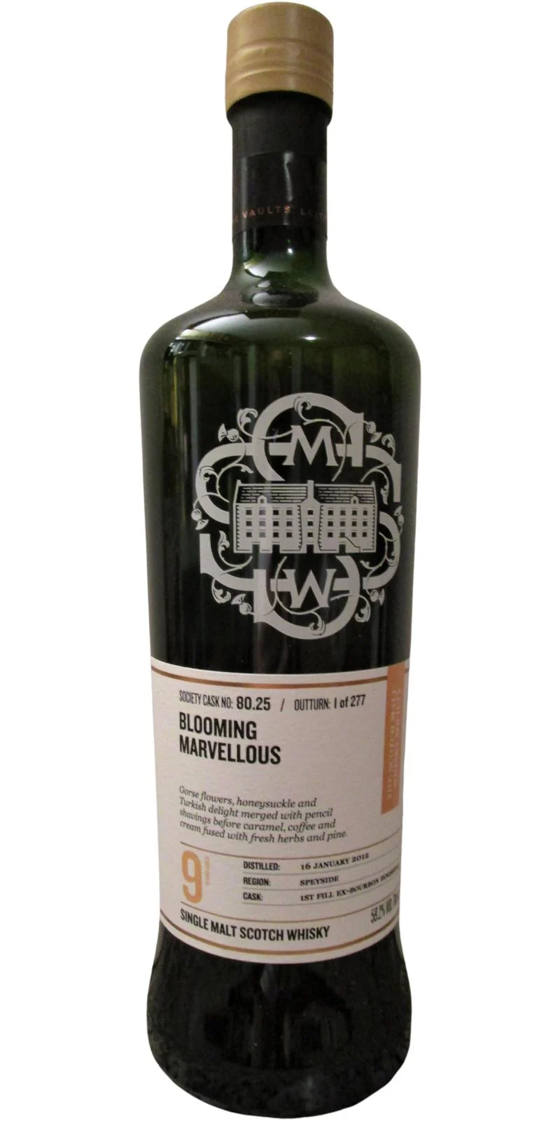 Glen Spey 2012 SMWS 80.25 Blooming marvellous 9 Year Old 2021 Release (Cask #80.25) Single Malt Scotch Whisky | 700ML - Whiskey