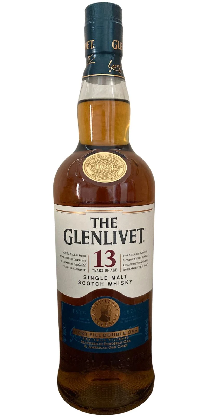 Glenlivet 13 Year Old Distillery Exclusive Single Malt Scotch Whisky | 700ML - Whiskey