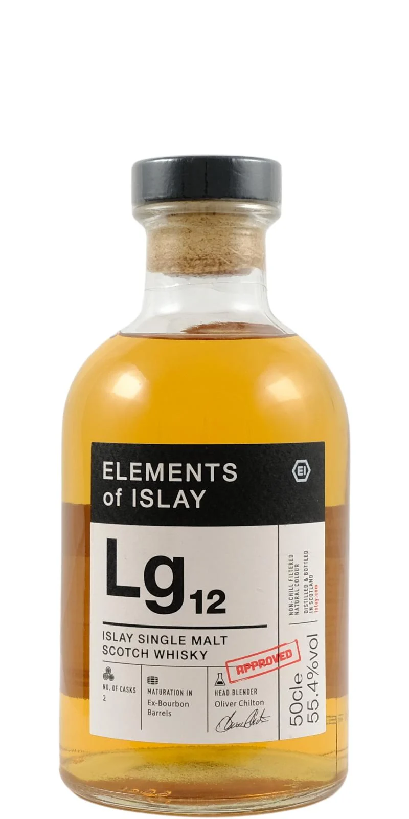 Lagavulin Lg12 Elements of Islay Bottled 2022 Single Malt Scotch Whisky | 500ML - Whiskey