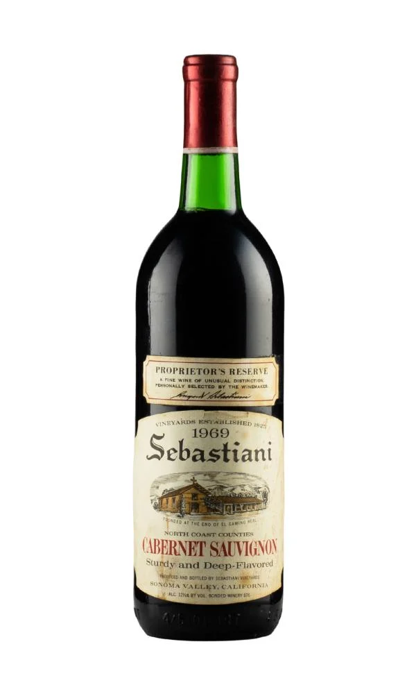 1969 | Sebastiani Vineyards and Winery | Proprietor's Reserve Cabernet Sauvignon