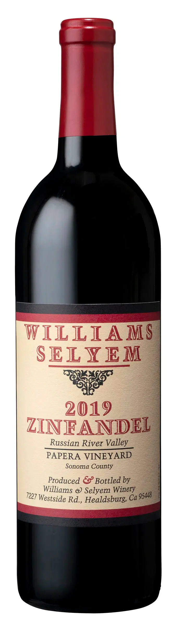 2019 | Williams Selyem | Papera Vineyard Zinfandel - Wine