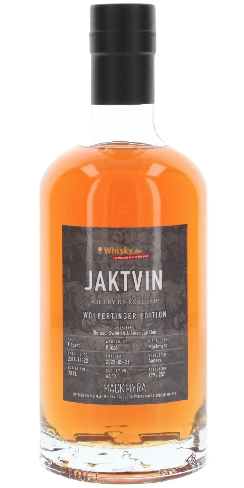 Mackmyra Jaktvin Single Malt Whisky | 700ML - Whiskey