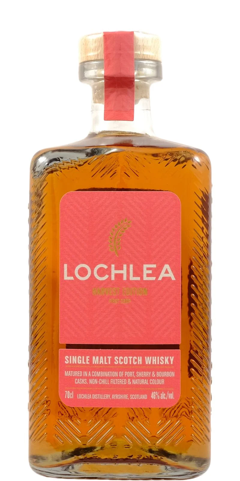 Lochlea Harvest Edition First Crop Single Malt Scotch Whisky | 700ML - Whiskey