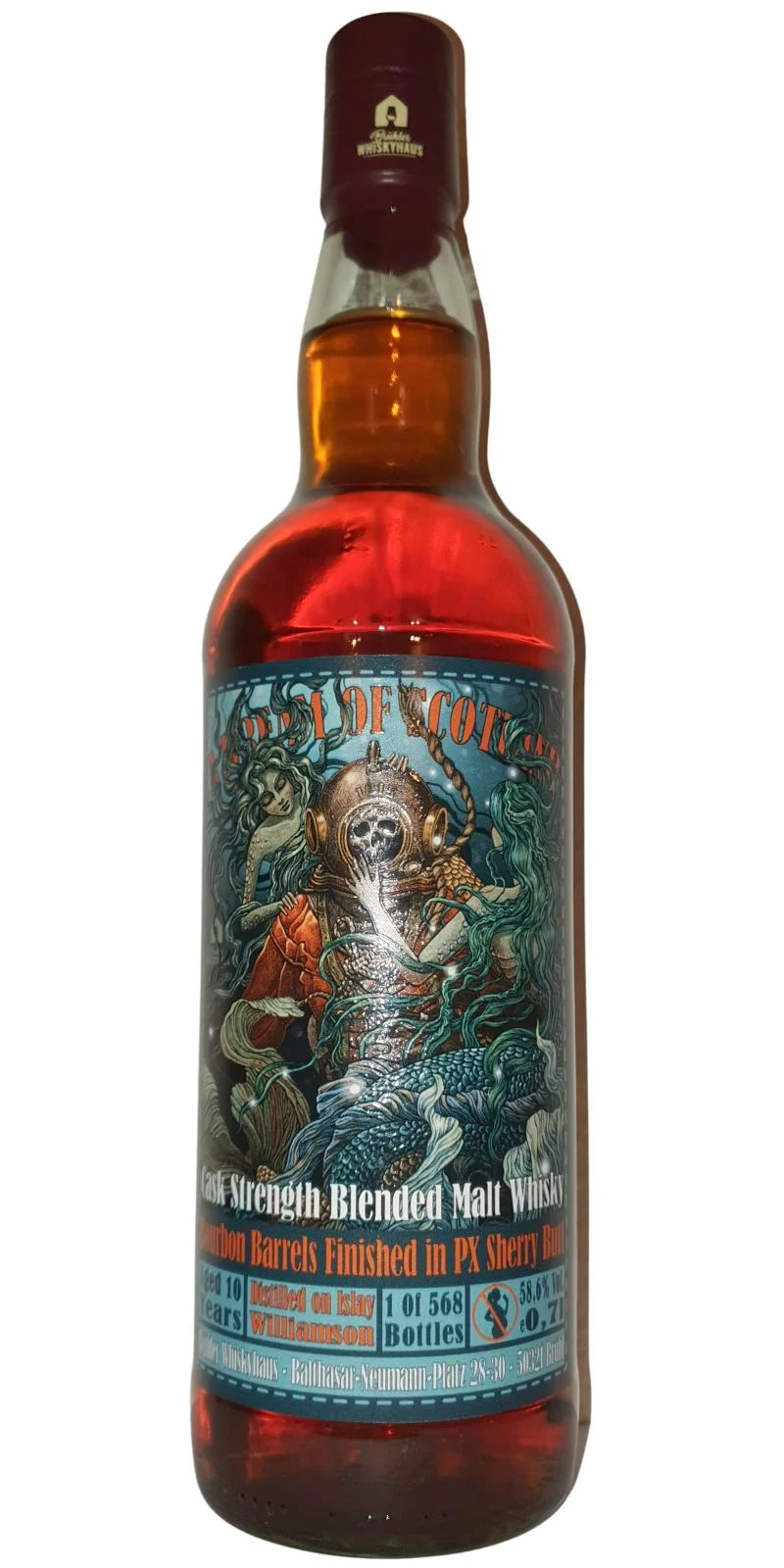 Williamson 10 Year Old (Brühler Whiskyhaus) A Dream of Scotland (10 Year Old) Blended Malt Whisky | 700ML - Whiskey