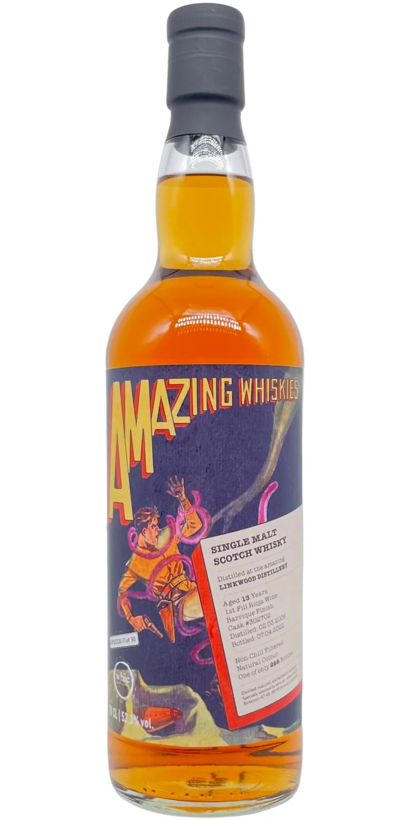 Linkwood 2009 (Whiskycircle) Amazing Whiskies (15 Year Old) Single Malt Scotch Whisky | 700ML - Whiskey