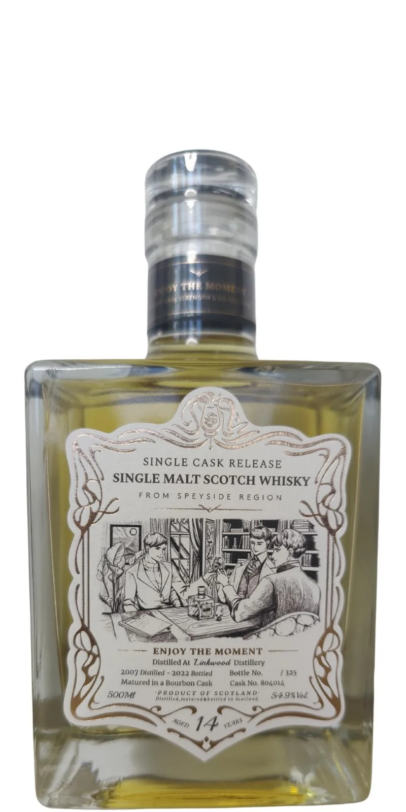 Linkwood 2007 SCSM ETM (14 Year Old) Single Malt Scotch Whisky | 500ML - Whiskey