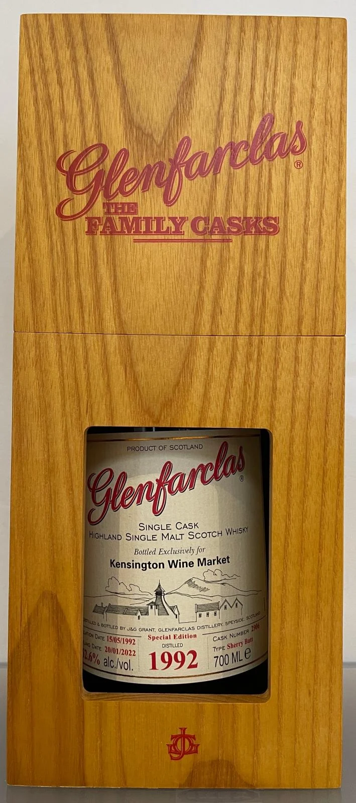 Glenfarclas 1992 The Family Casks - Special Edition Single Malt Scotch Whisky | 700ML