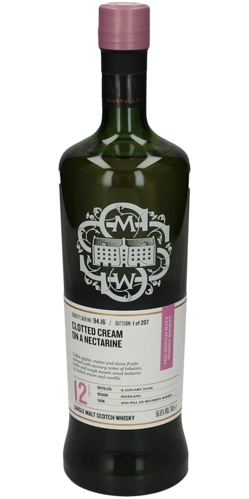 Fettercairn 2009 SMWS 94.16 Clotted cream on a nectarine 12 Year Old 2021 Release (Cask #94.16) Single Malt Scotch Whisky | 700ML