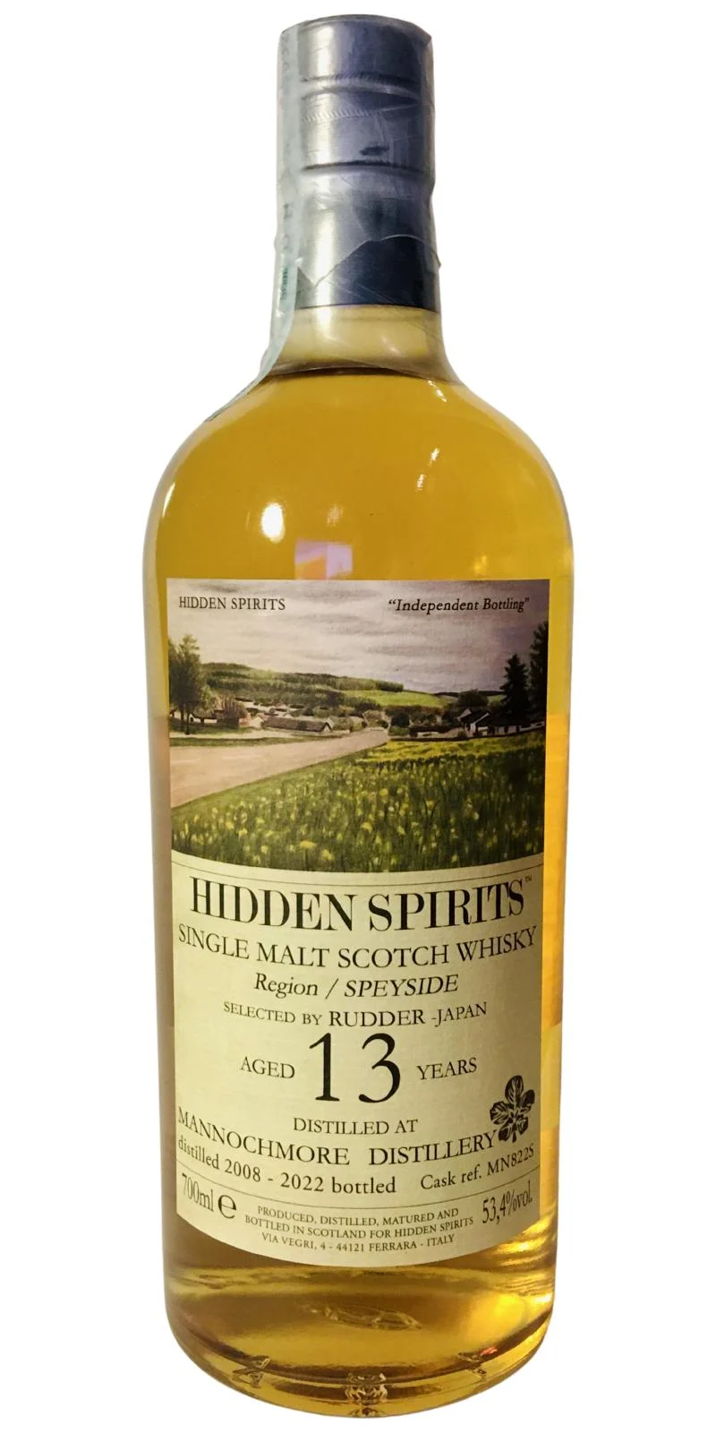 Mannochmore 2008 (Hidden Spirits) 13 Year Old Single Malt Scotch Whisky | 700ML