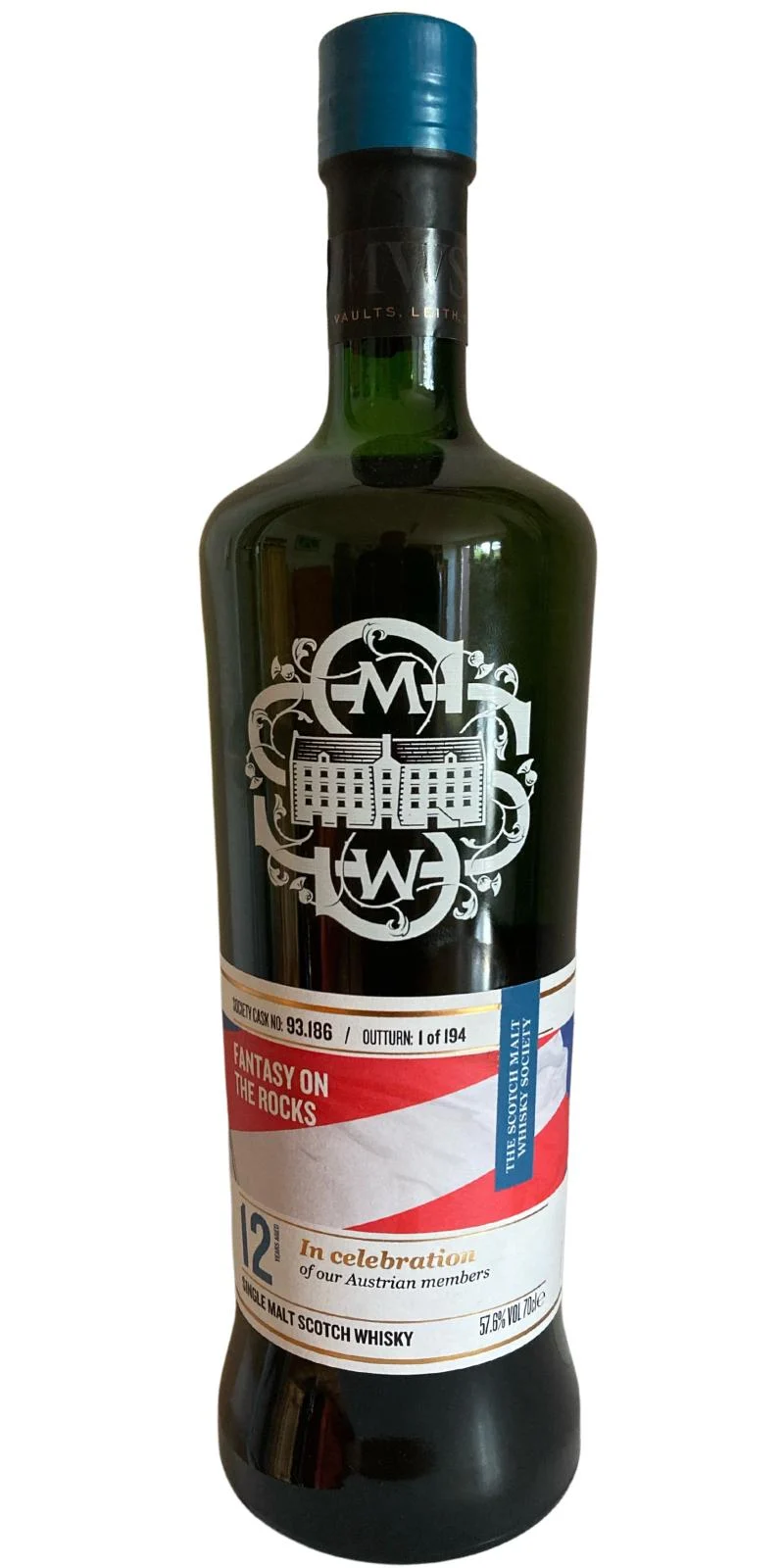 Glen Scotia 2009 SMWS Cask No. 93.186 Fantasy On The Rocks 12 Year Old Scotch Whisky | 700ML