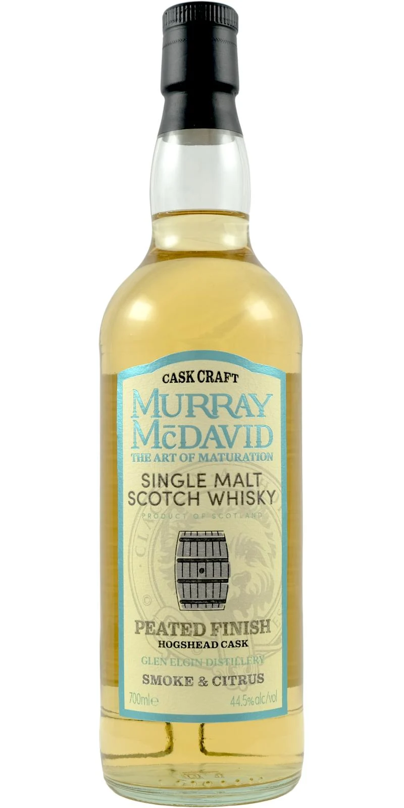 Glen Elgin Peated Finish (Murray McDavid) Cask Craft Single Malt Scotch Whisky | 700ML - Whiskey
