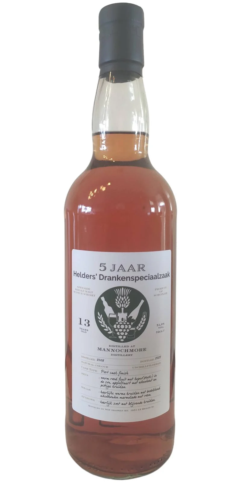 Mannochmore 2008 WIN (13 Year Old) Single Malt Whisky | 700ML - Whiskey