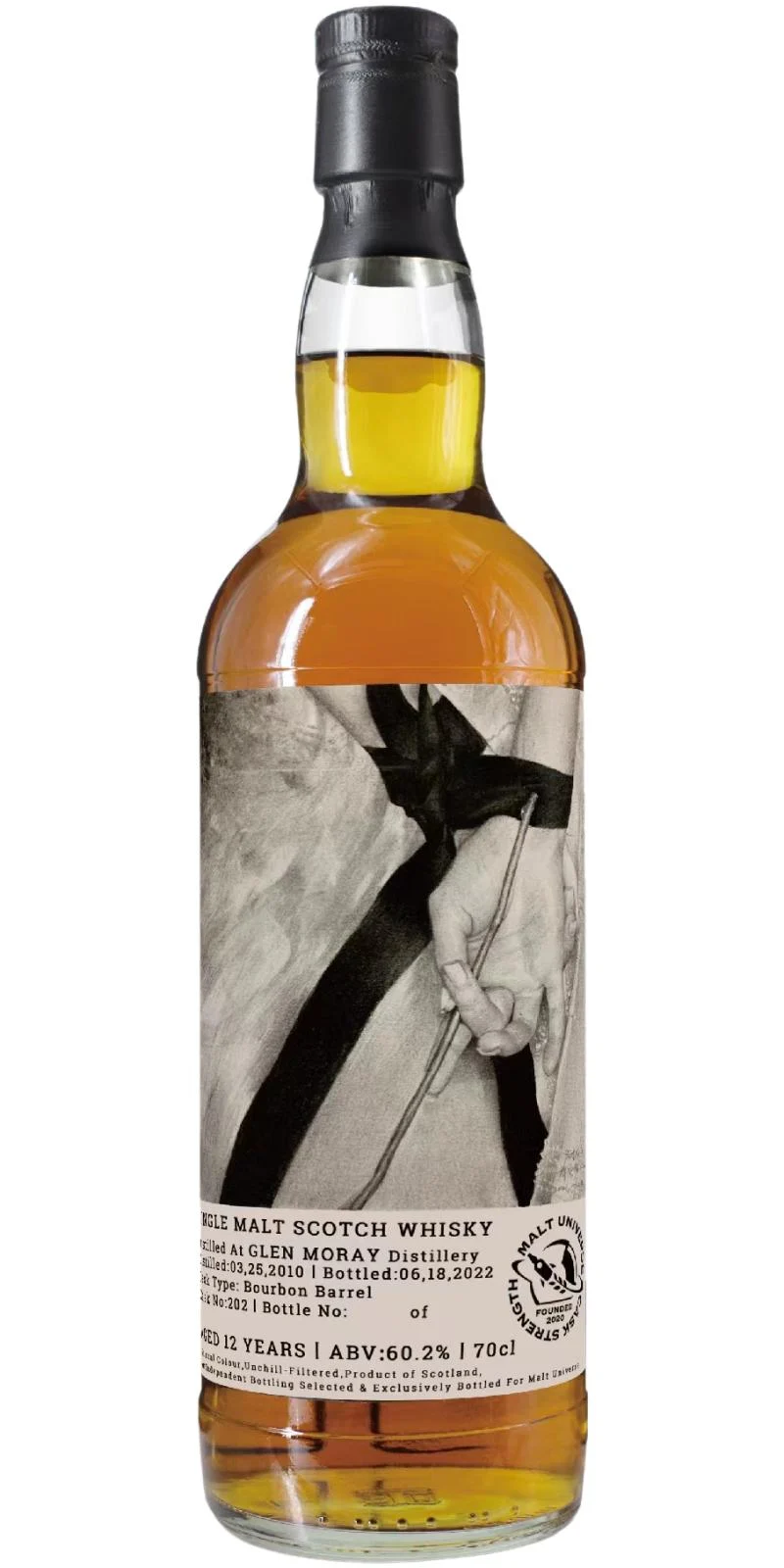 Glen Moray 2010 (MaltUniverse Ltd) Fantasy (12 Year Old) Single Malt Scotch Whisky | 700ML
