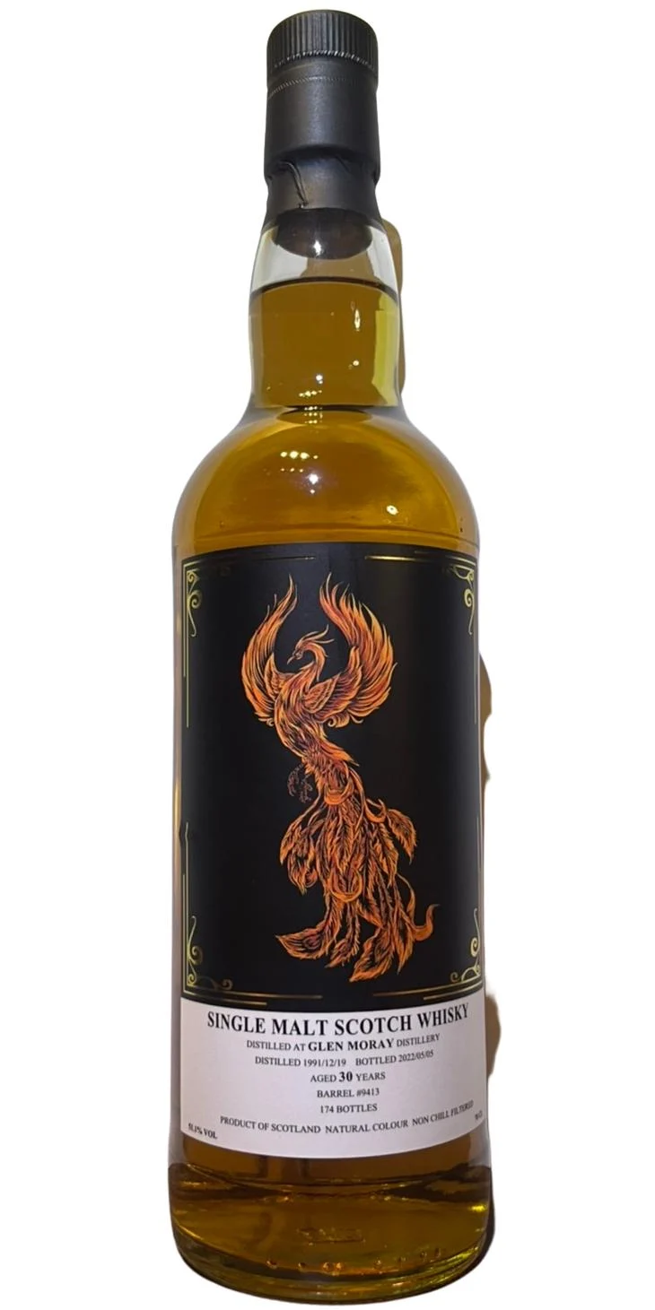 Glen Moray 1991 (Whisky AGE) Phoenix (30 Year Old) Single Malt Scotch Whisky | 700ML