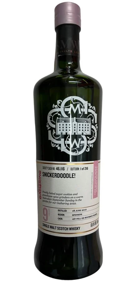 Glenlossie 2012 (The Scotch Malt Whisky Society) 46.116 Snickerdoodle! (9 Year Old) | 700ML - Whiskey