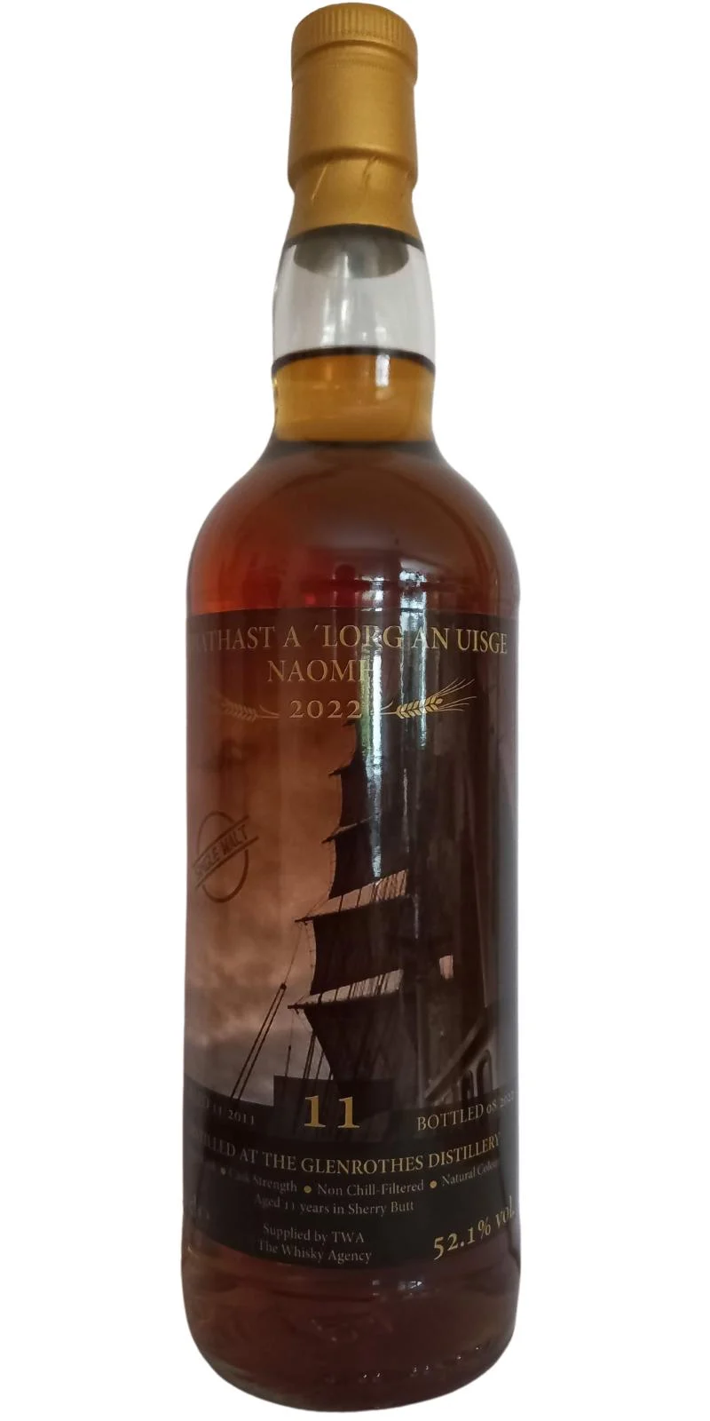 Glenrothes 2011 (The Whisky Agency) Fhathast a 'lorg an uisge naomh (11 Year Old) Single Malt Whisky | 700ML - Whiskey