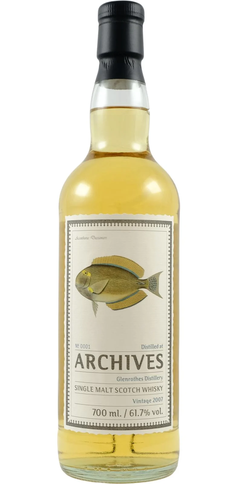 Glenrothes 2007 (Archives) The Fishes of Samoa (15 Year Old) Single Malt Scotch Whisky | 700ML - Whiskey