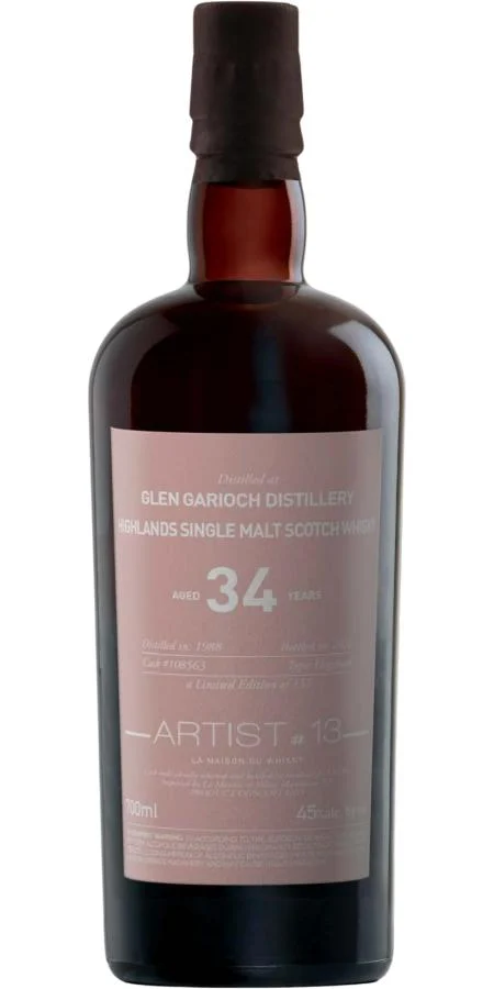Glen Garioch la Maison du Artist Series Whisky Cask Strength 1988 de 34 años | 700ML