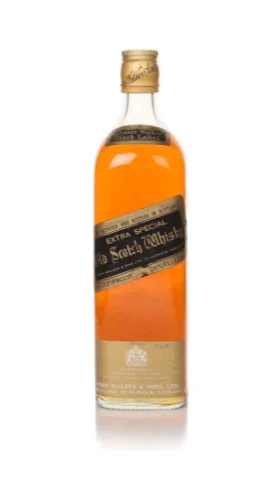 Johnnie Walker Black Label Extra Special 1960 Blended Scotch Whisky - Whiskey