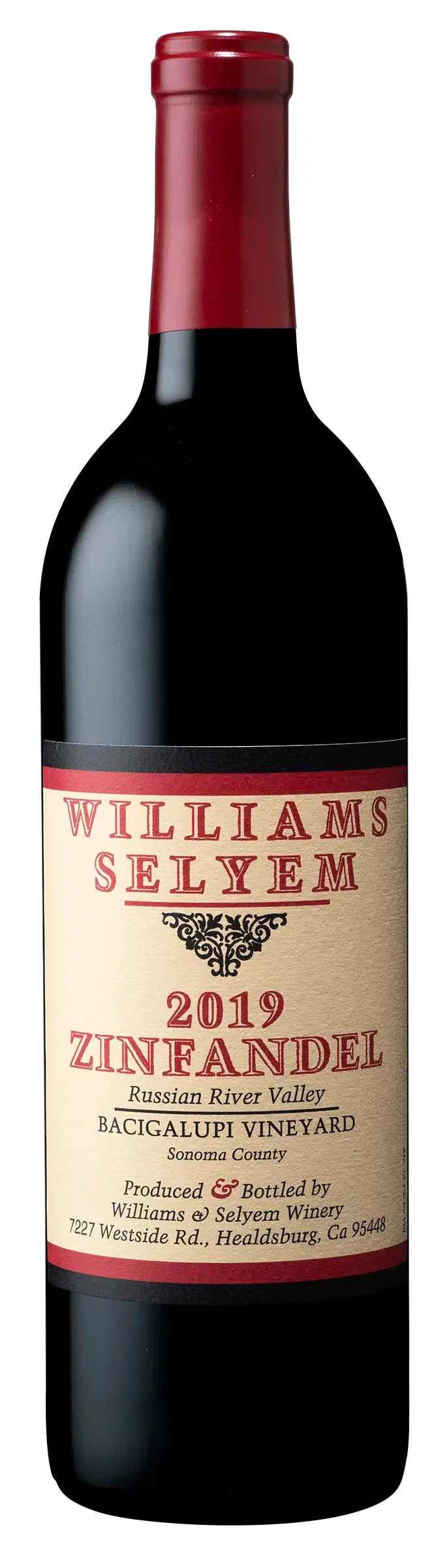 2019 | Williams Selyem | Bacigalupi Vineyard Zinfandel - Wine