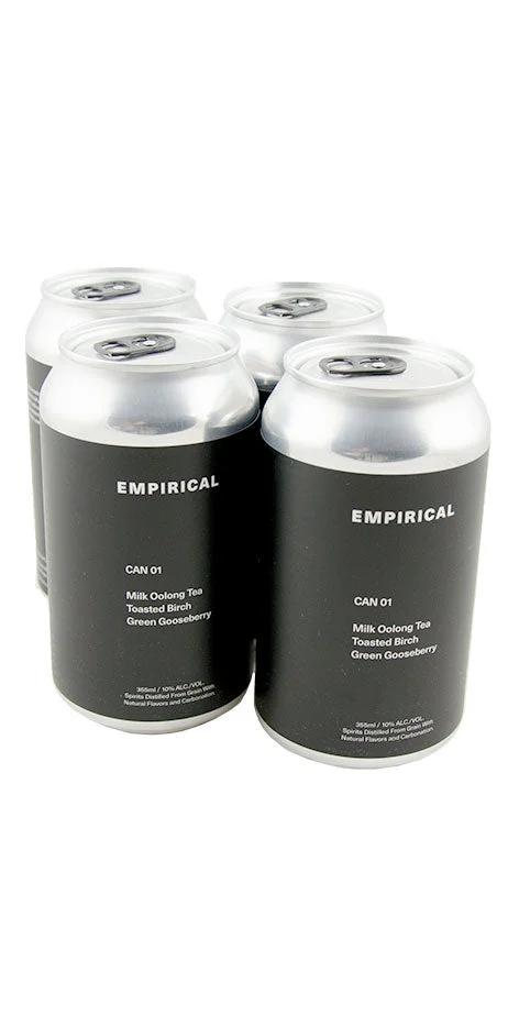 Empirical Spirits Can 01 BLACK | (4)*355ML - Cocktail
