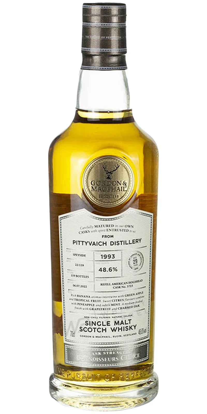 Pittyvaich Connoisseurs Choice Single Cask #3723 1993 Whisky de 29 años | 700ML - Whiskey