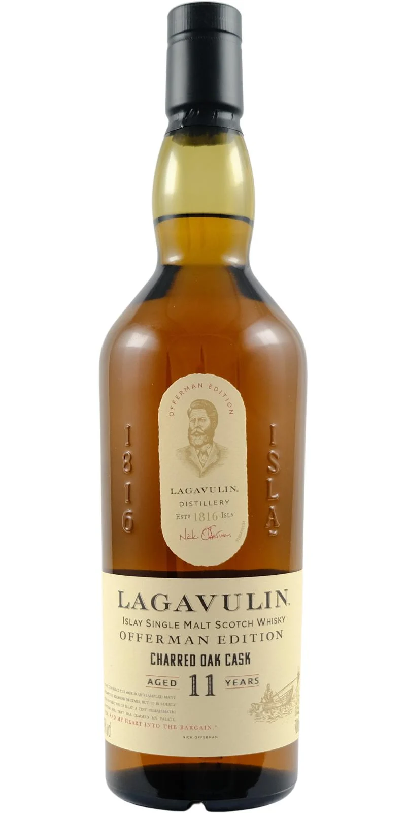 Lagavulin 11-Year-Old Offerman 3rd Edition (11 Year Old) Islay Single Malt Scotch Whisky | 700ML