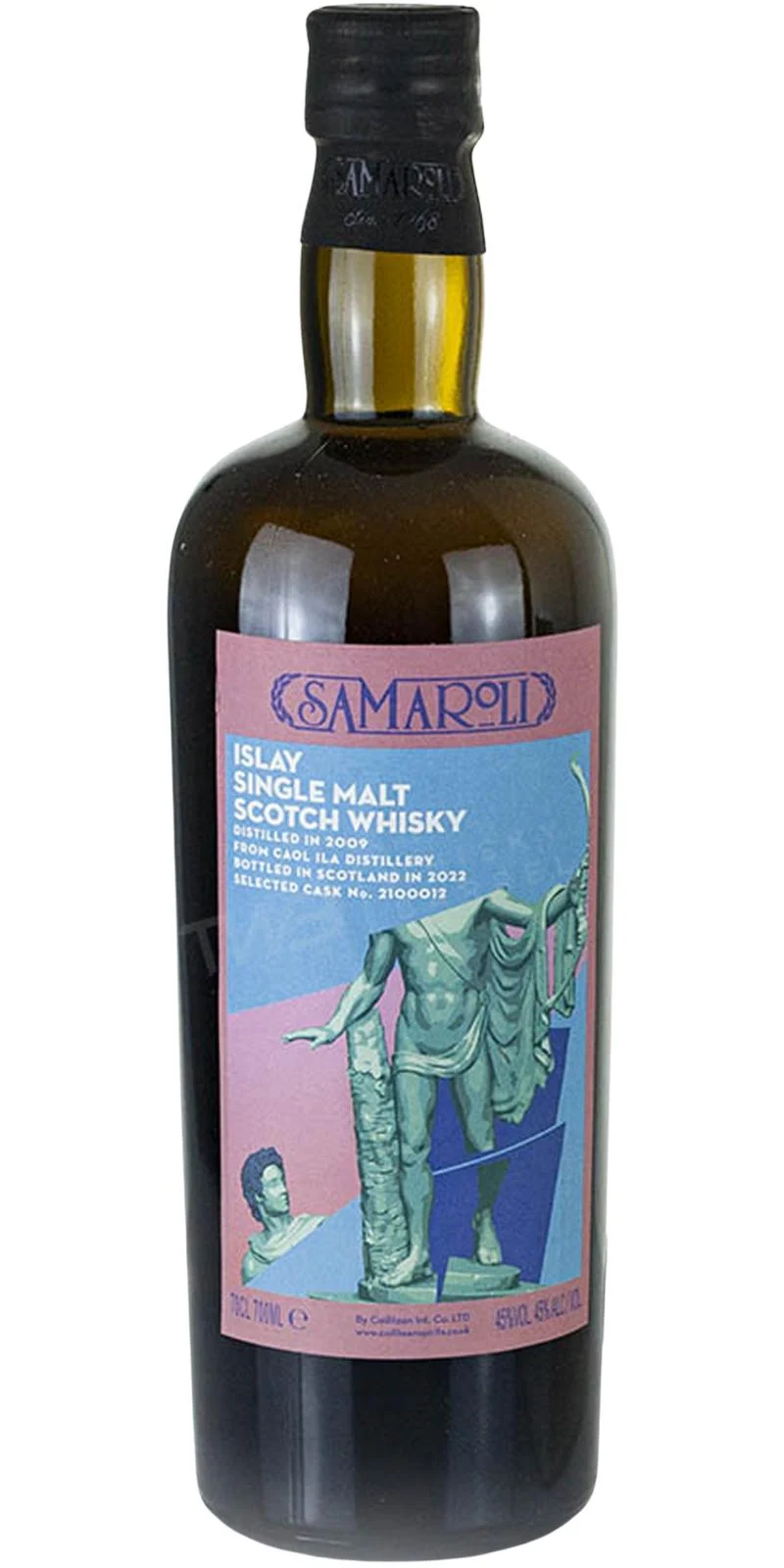 Caol Ila Samaroli Tokaji Cask Finish 2009 13 Year Old Whisky | 700ML - Whiskey