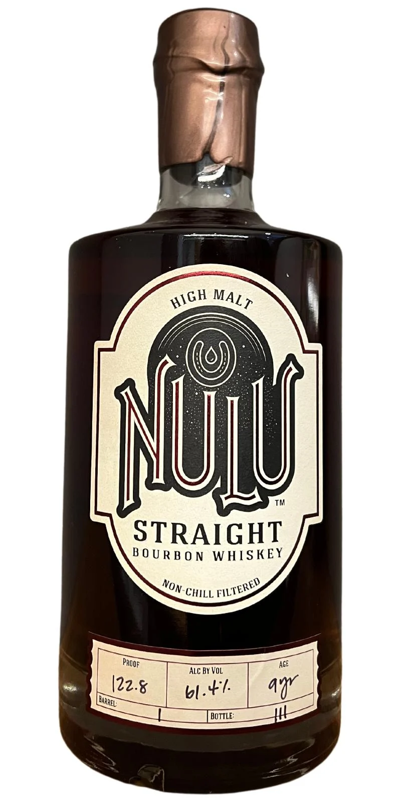 Nulu High Malt Straight Bourbon Whiskey (9 Year Old)