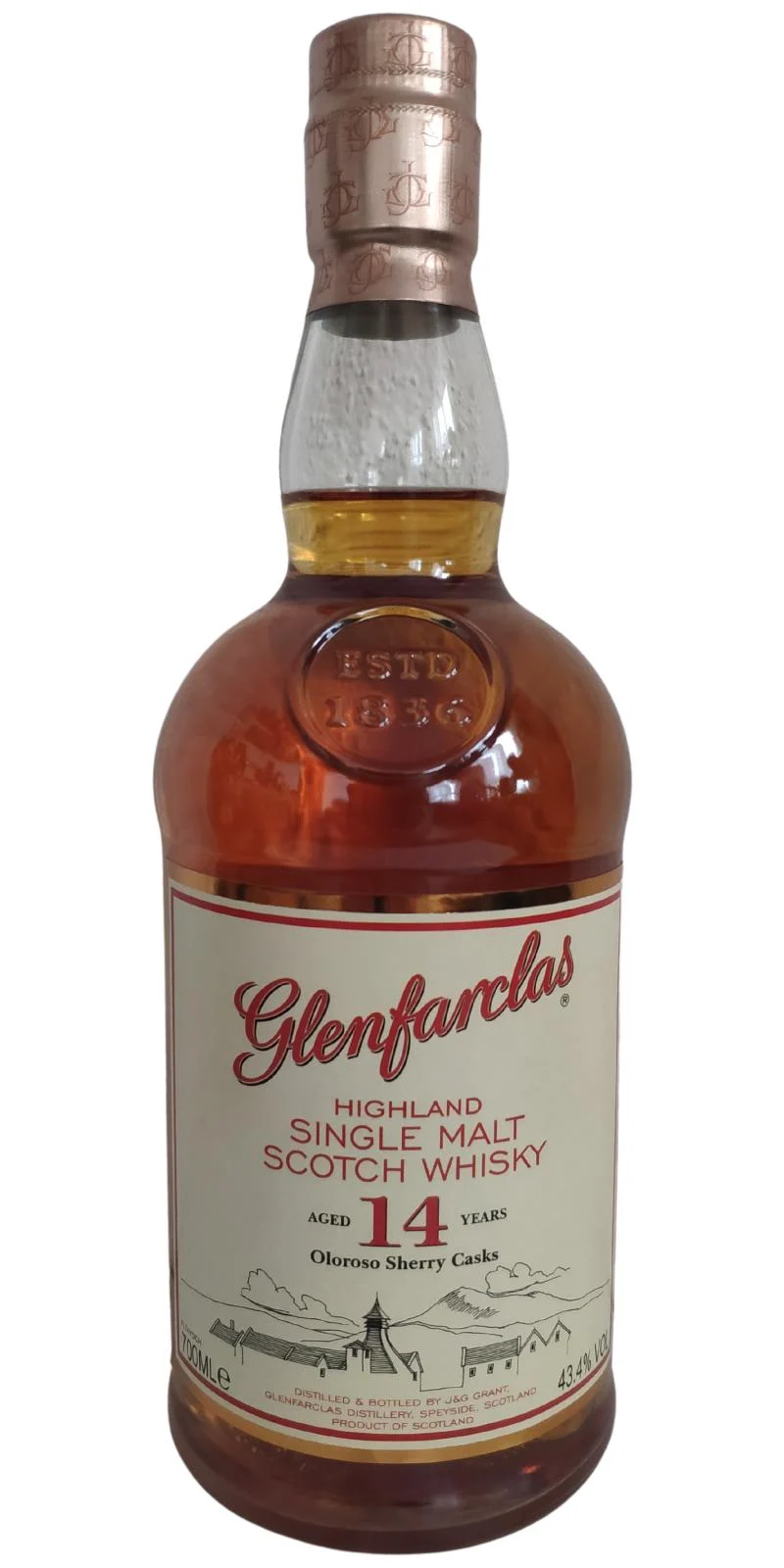 Glenfarclas 14-Year-Old Single Malt Scotch Whisky | 700ML