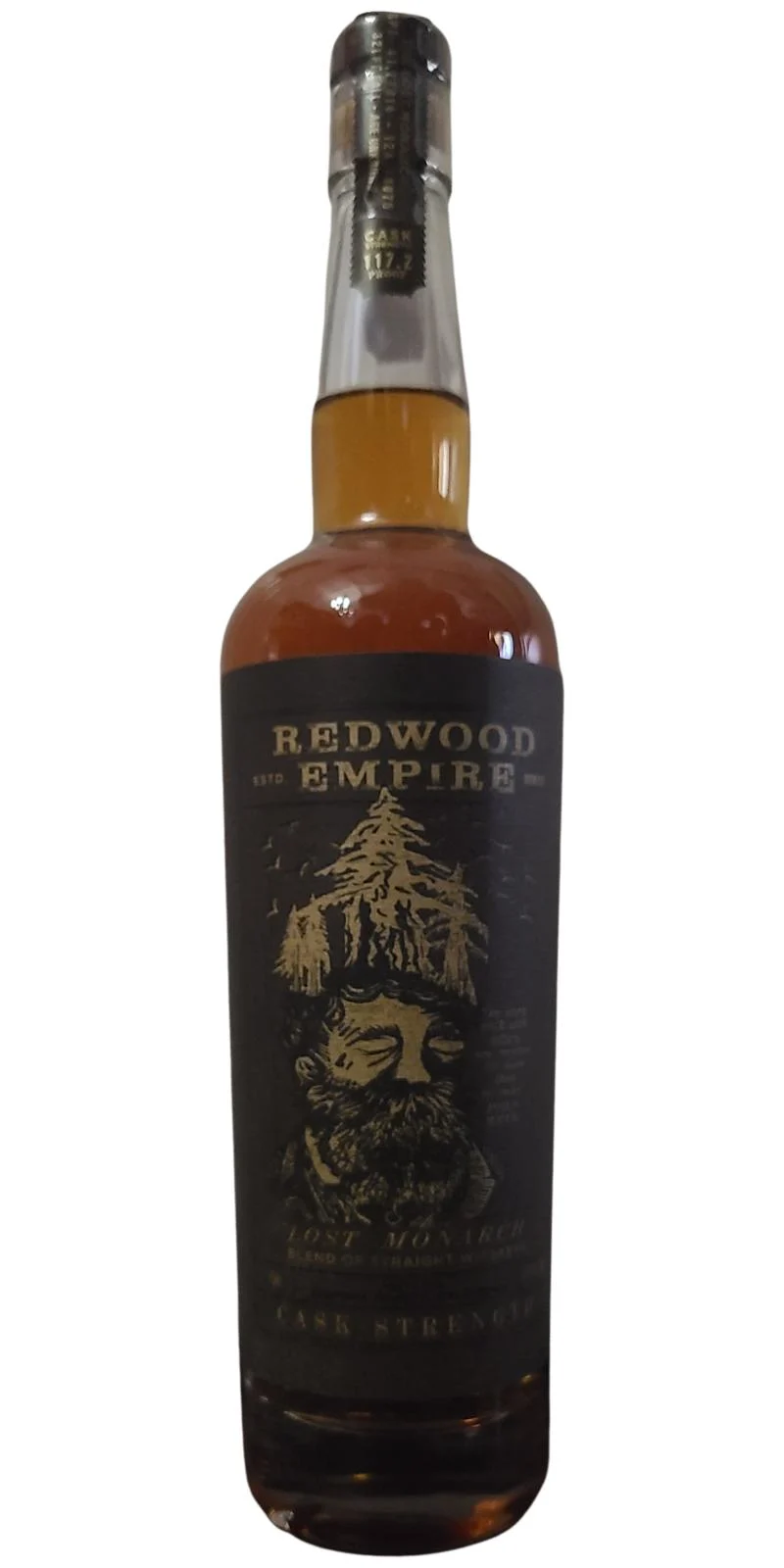 Redwood Empire Lost Monarch Cask Strength American Whiskey
