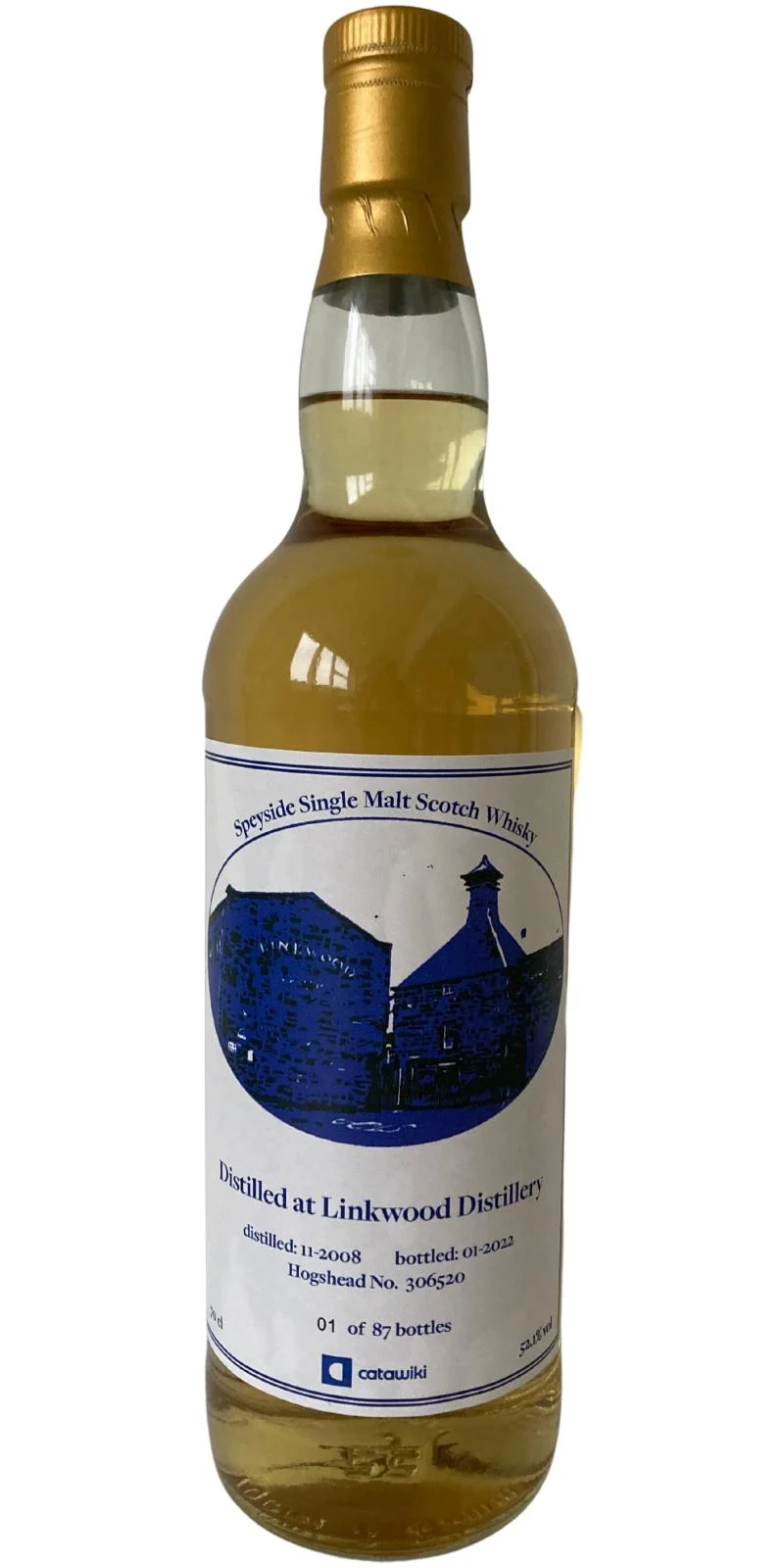 Linkwood 2008 (Catawiki) Catawhisky 13 Year Old Speside Single Malt Scotch Whisky | 700ML - Whiskey