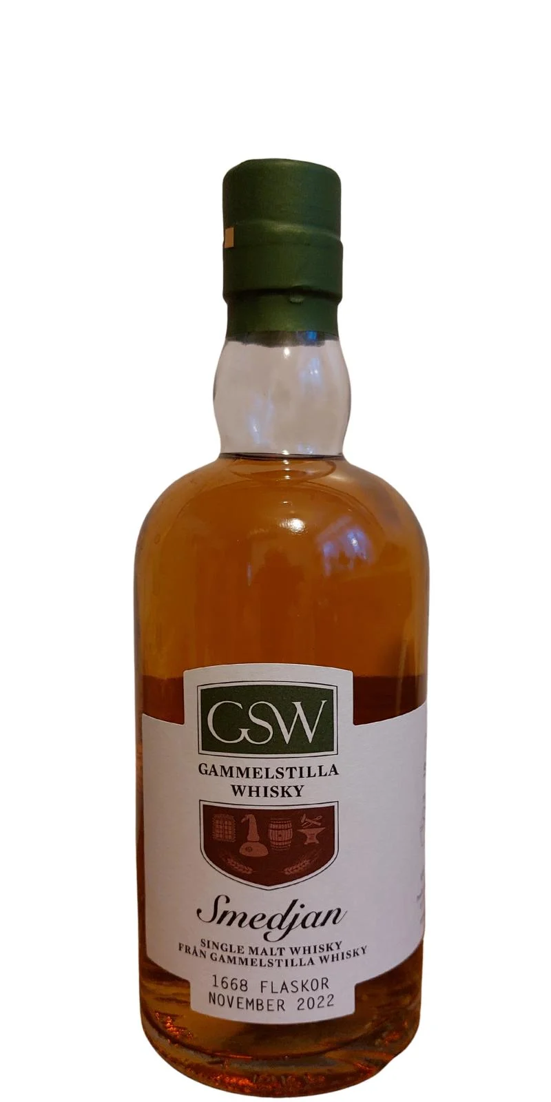 Gammelstilla Smedjan (6 Year Old) Single Malt Whisky | 500ML - Whiskey