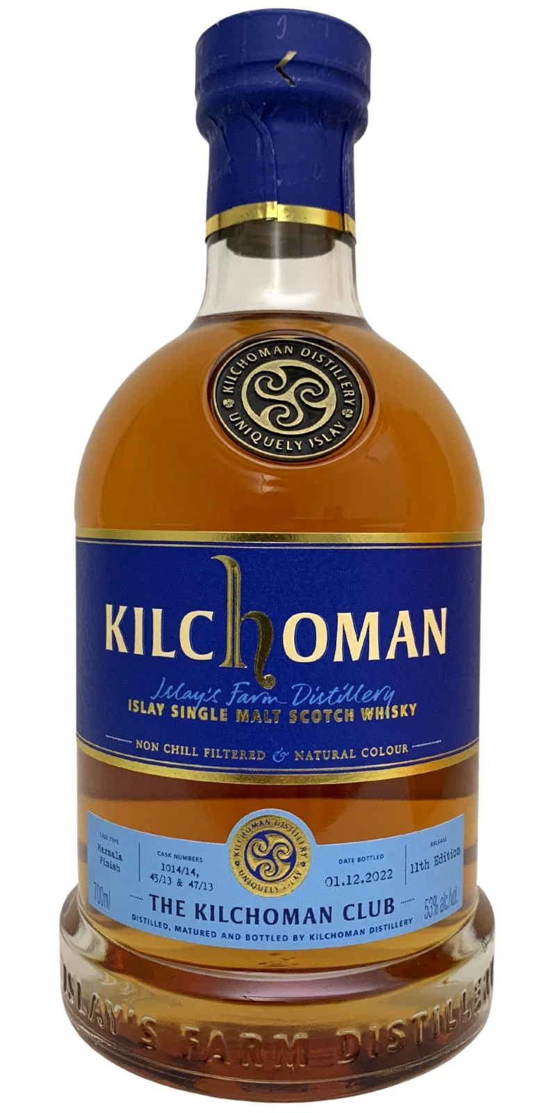 Kilchoman 2013/2014 The Kilchoman Club - 11th Edition Islay Single Malt Scotch Whisky | 700ML