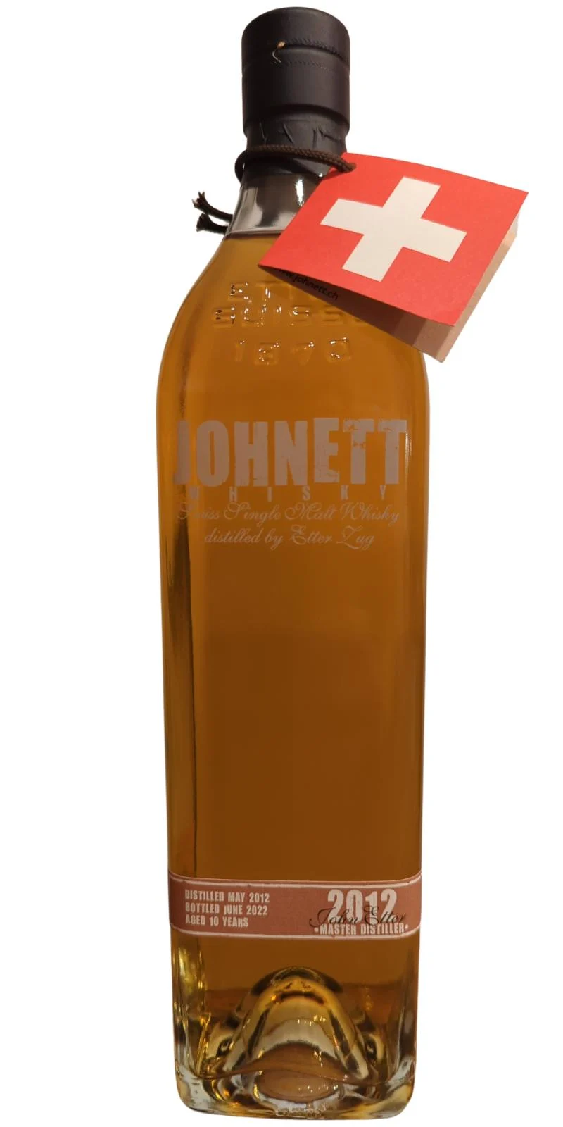 Johnett 2012 Swiss 10 Year Old Single Malt Whisky | 700ML - Whiskey