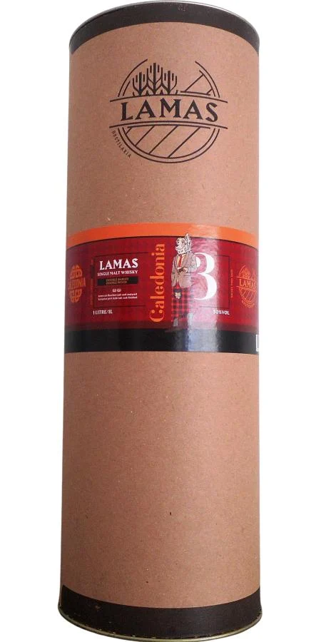 Lamas Caledônia Double Barley & Double Wood 2021 Release Single Malt Whisky | 1L - Whiskey