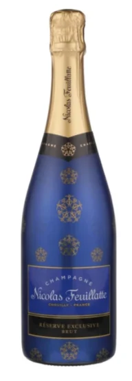 Nicolas Feuillatte | Champagne Brut Reserve Exclusive Snowflake Sleeve - NV