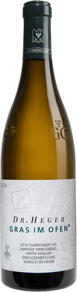 2016 | Weingut Dr. Heger | Gras im Ofen Chardonnay - Wine