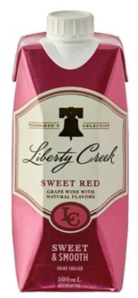 Vino Liberty Creek | Rojo Dulce (Medio Litro) - NV