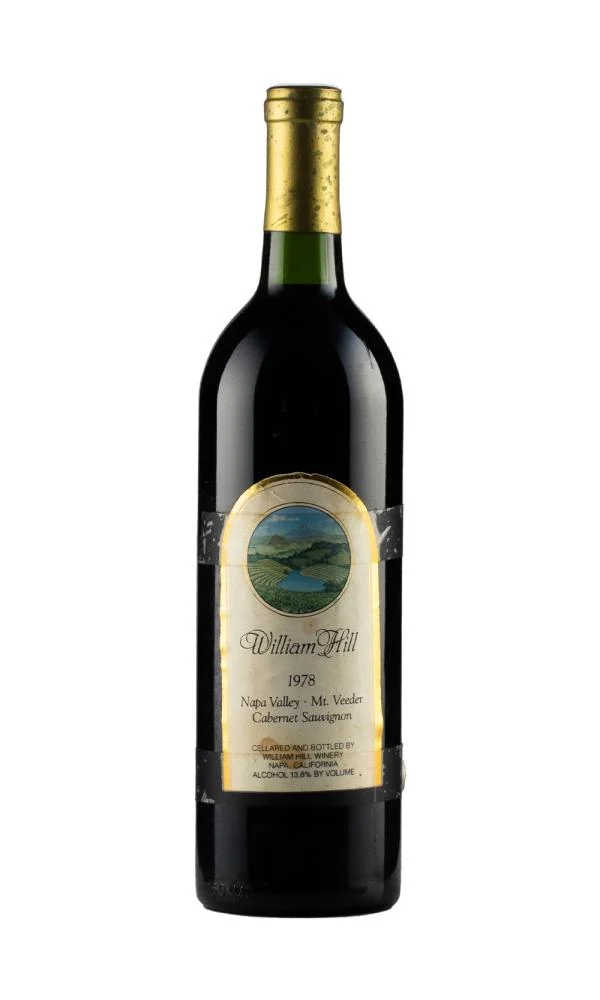 1978 | William Hill Estate | Mount Veeder Cabernet Sauvignon - Wine